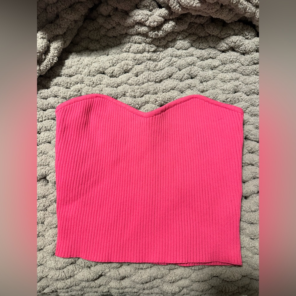Pink Forever 21 Tube Top